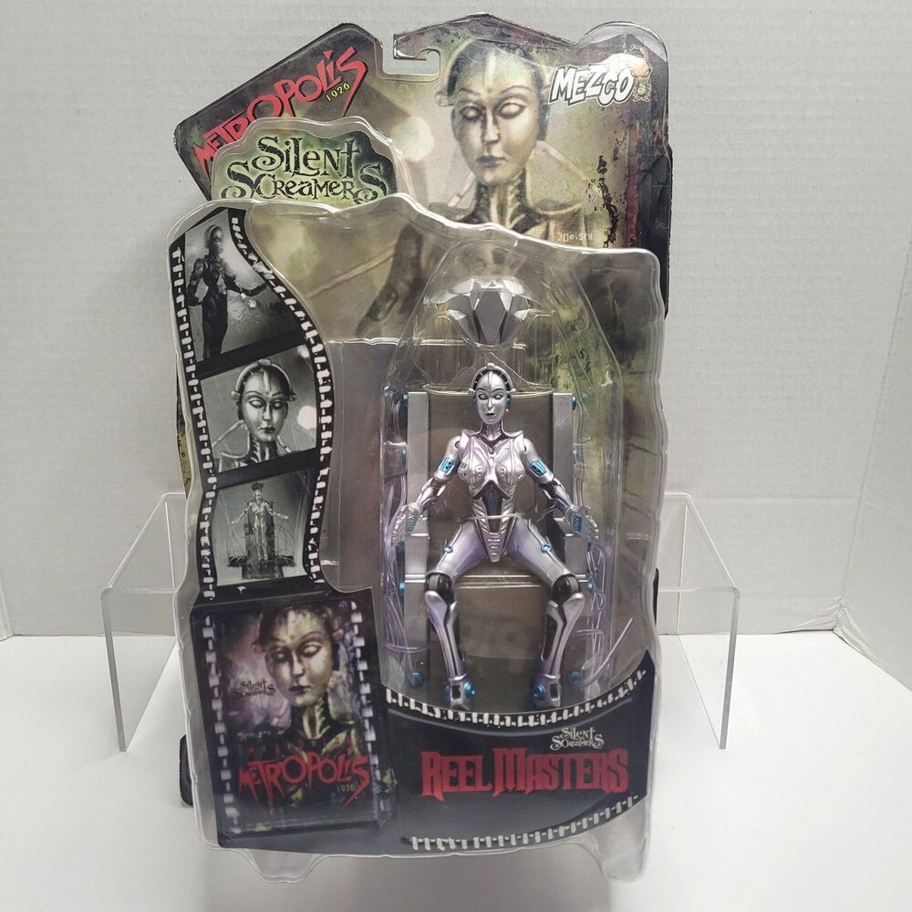 Mezco Silent Screamers Metropolis 1926 Maria Robot Action Figure Reel Masters